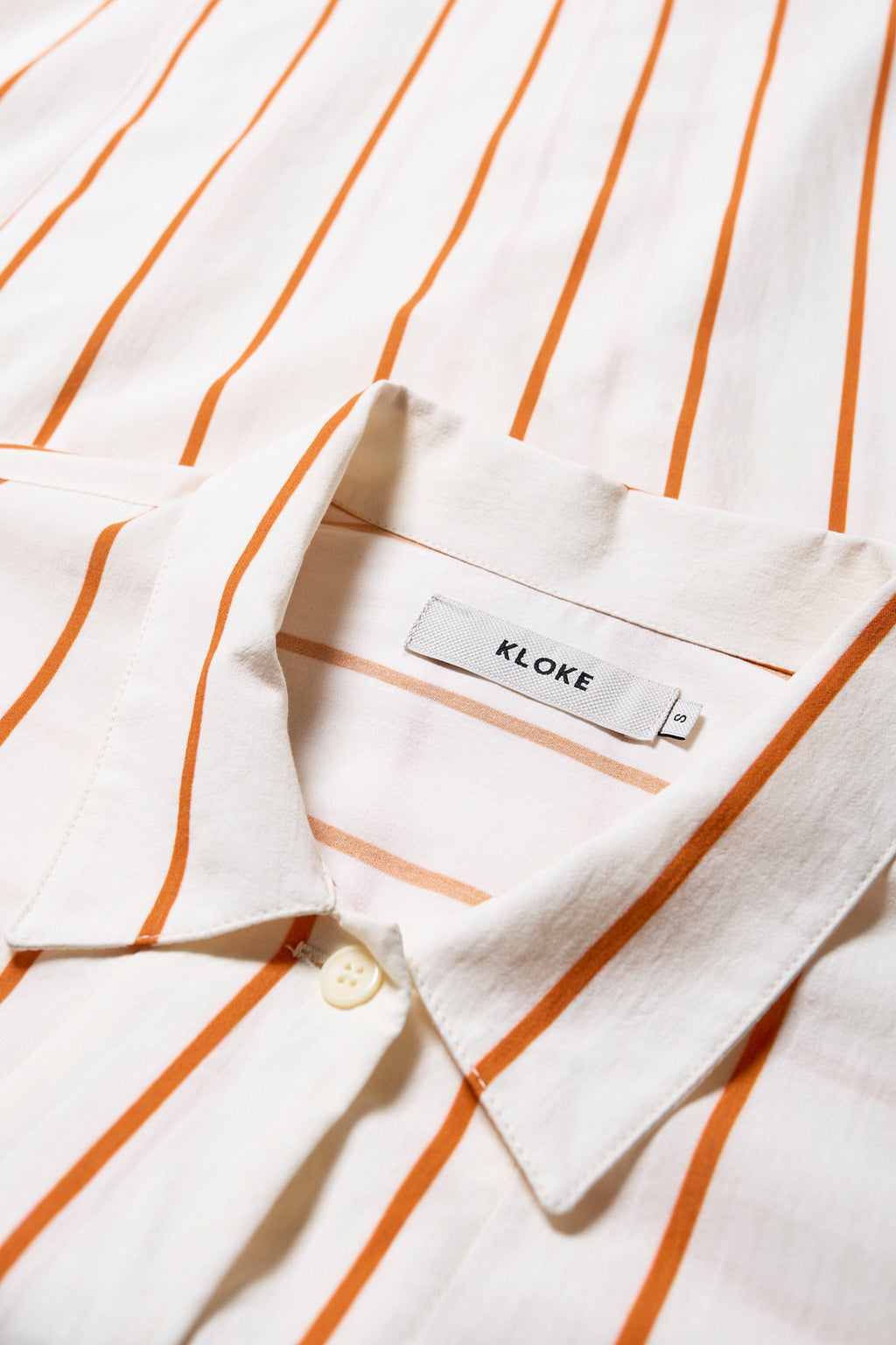 Sundown Shirt Dress Burnt Orange Stripe