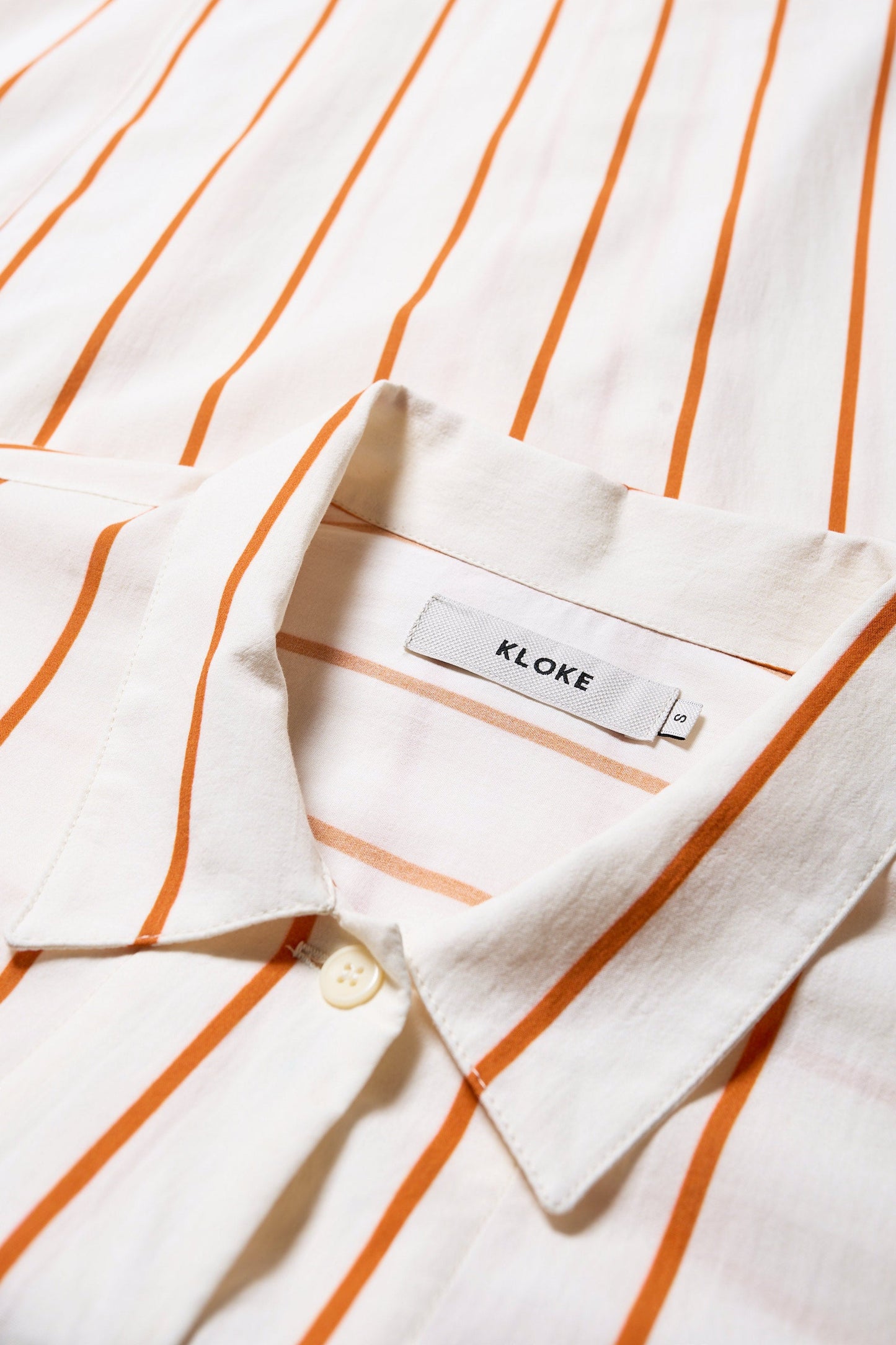 Sundown Shirt Dress Burnt Orange Stripe