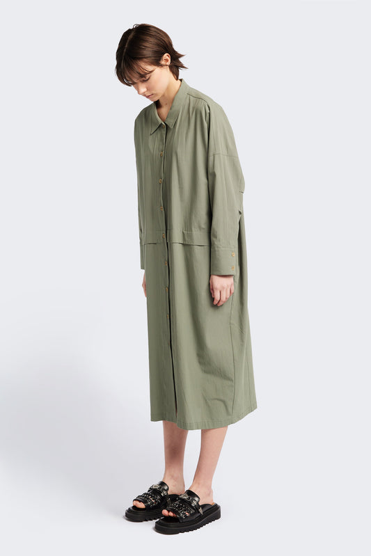 Sundown Shirt Dress Olive