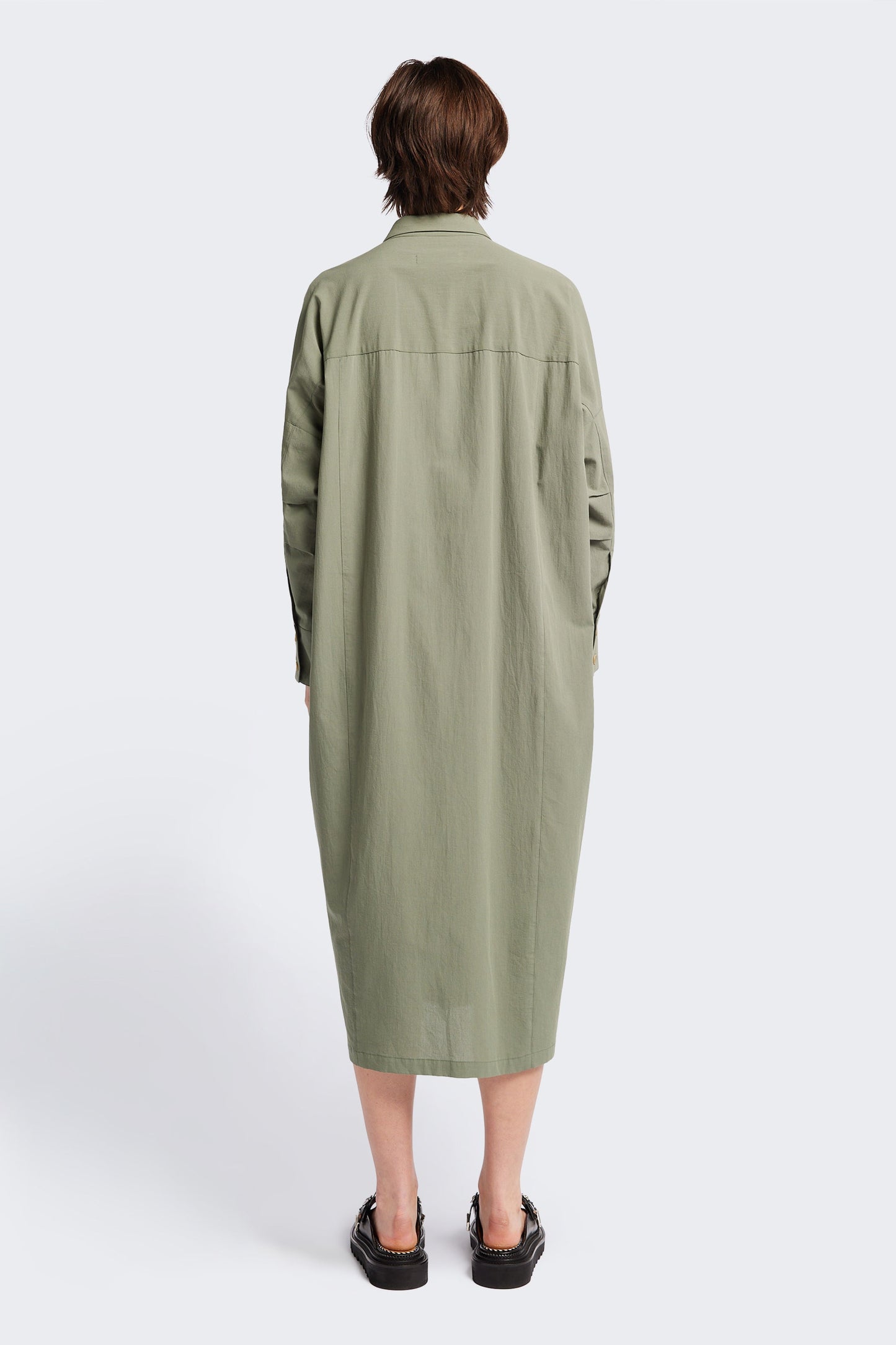 Sundown Shirt Dress Olive