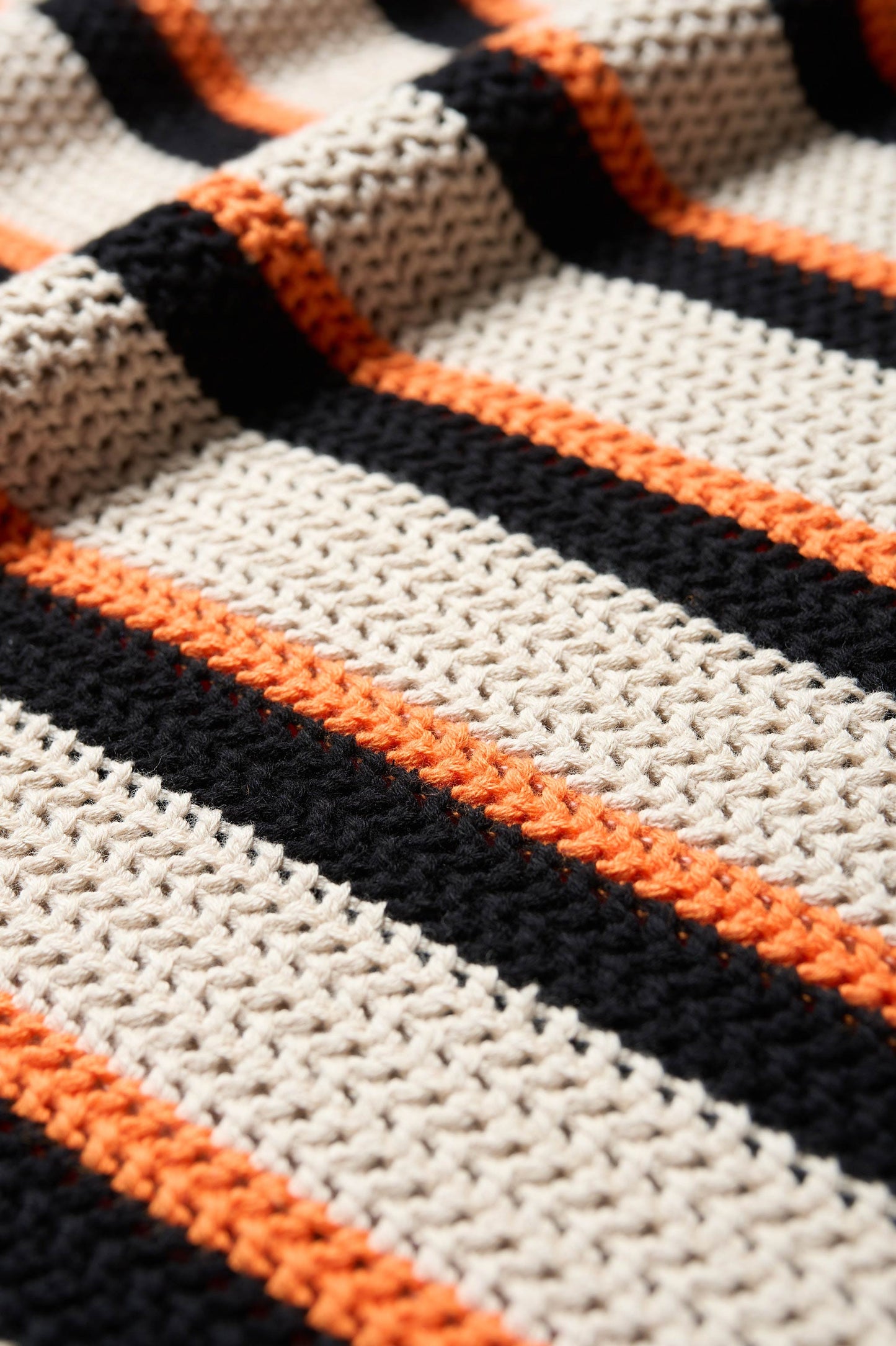Temporal Crochet Mini Dress Stripe