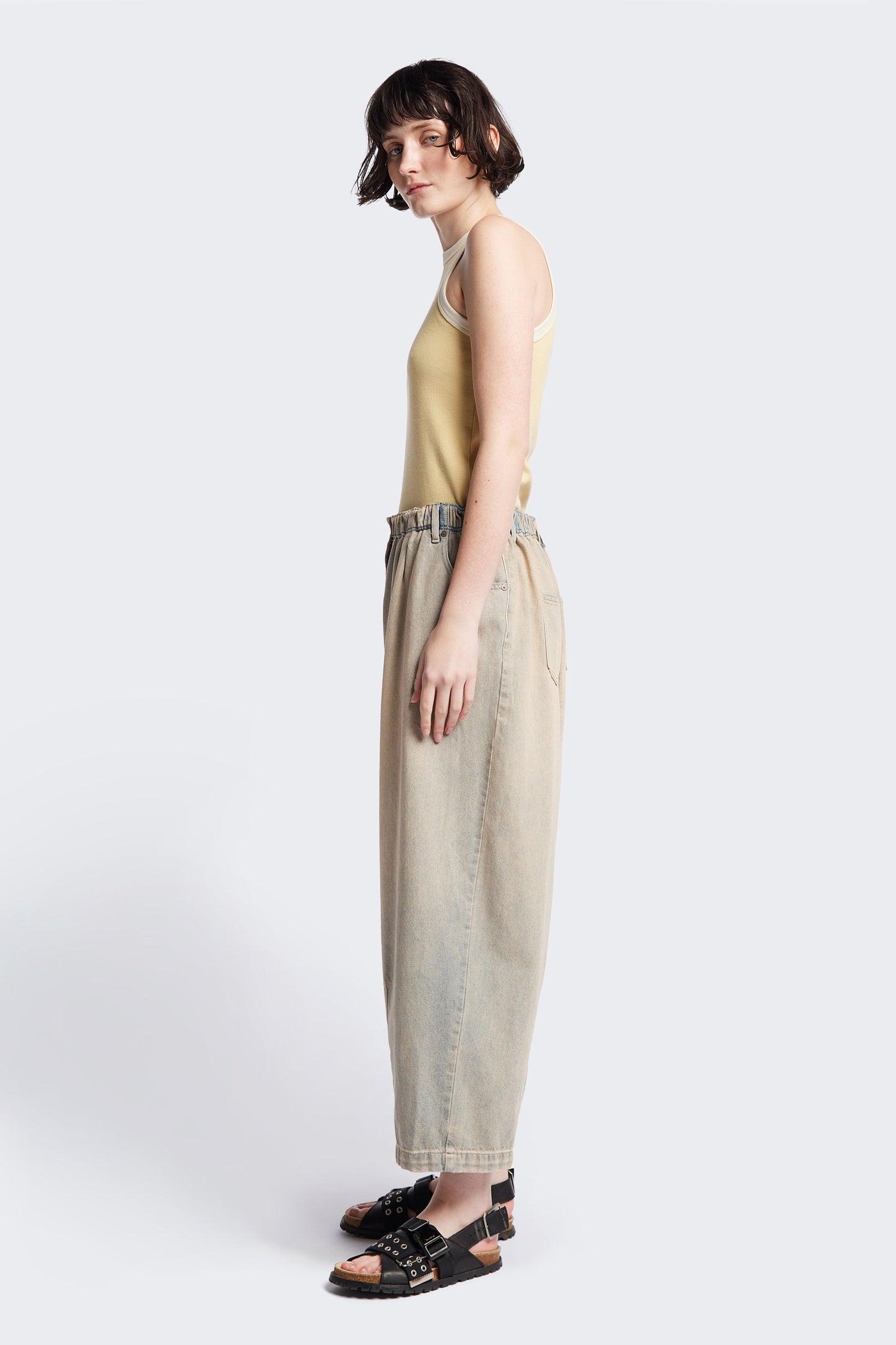 Tunnel Denim Pant Blue Pink Fade