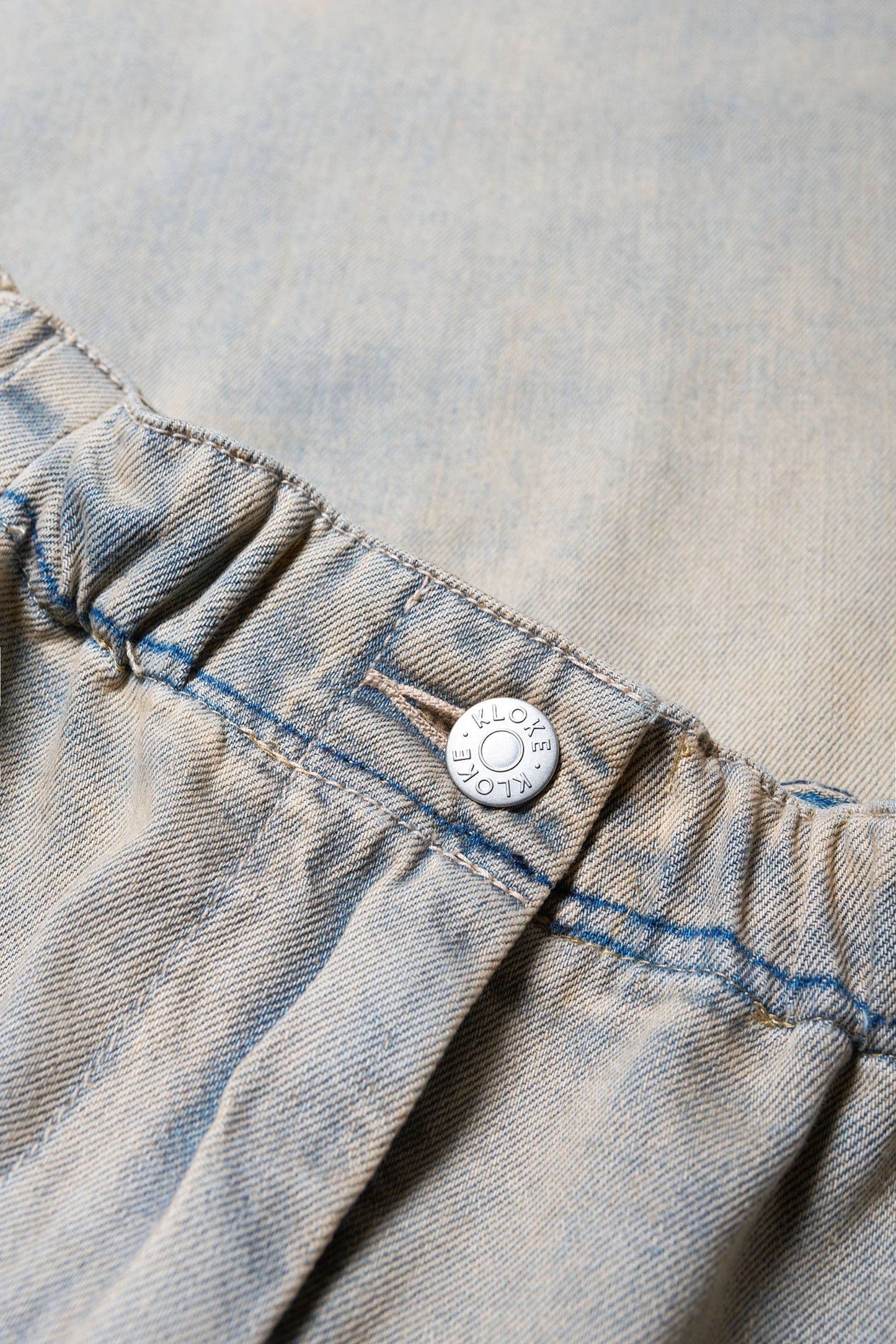Tunnel Denim Pant Blue Pink Fade