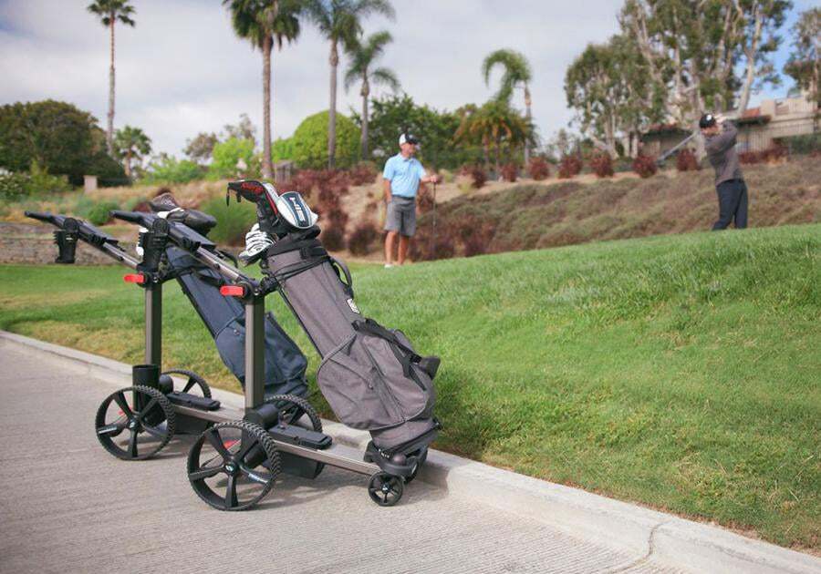 Last Day Sale Only $49.99 - Smart Follow Remote Control Lithium Golf Caddy