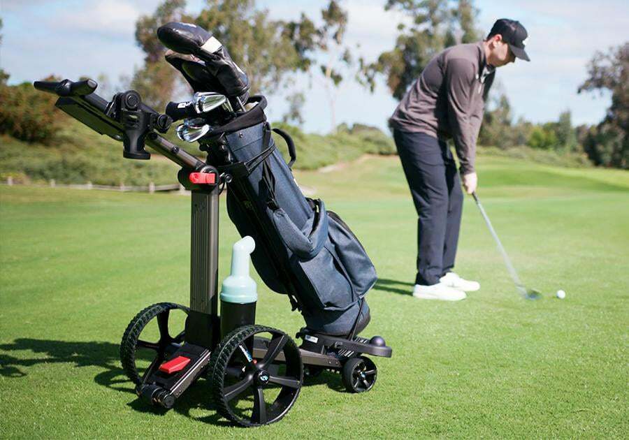Last Day Sale Only $49.99 - Smart Follow Remote Control Lithium Golf Caddy